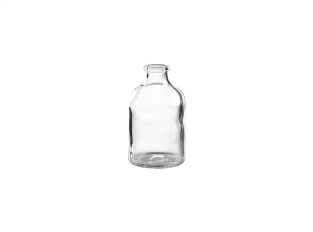 Picture of 50mL Injection Vial, Clear Glass, 1st Hydrolytic, 20mm Crimp Finish, (DIN ISO)